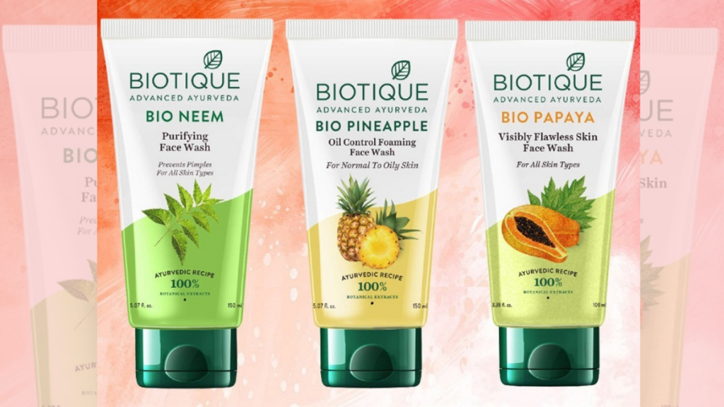 Biotique Face Wash Natural face Cleansing Made Simple