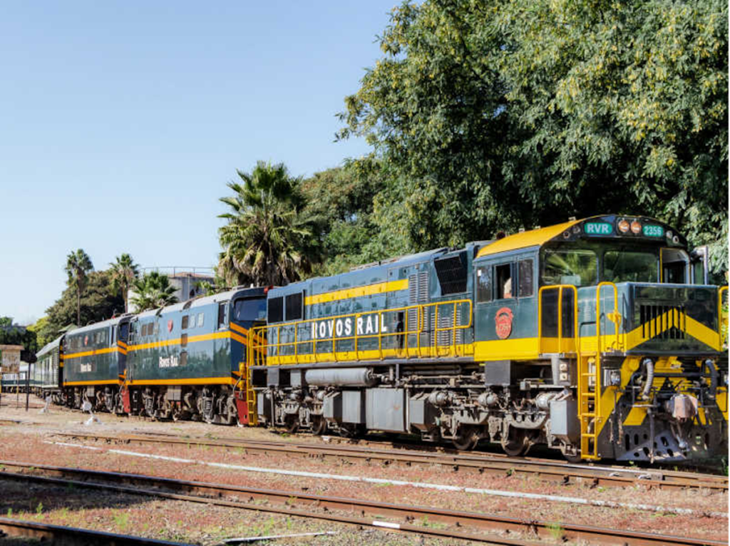 African Bird Shooting on the Luxurious Rovos Train