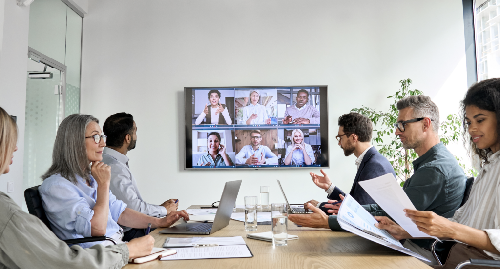 How to set up a conference room for video conferencing?