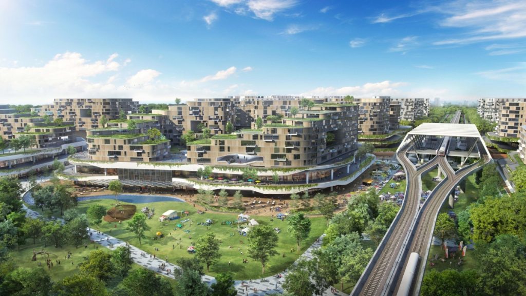 Otto Place EC A Sustainable Haven in Tengah New Town - Integrating Urban Living with Nature for a Greener Singapore